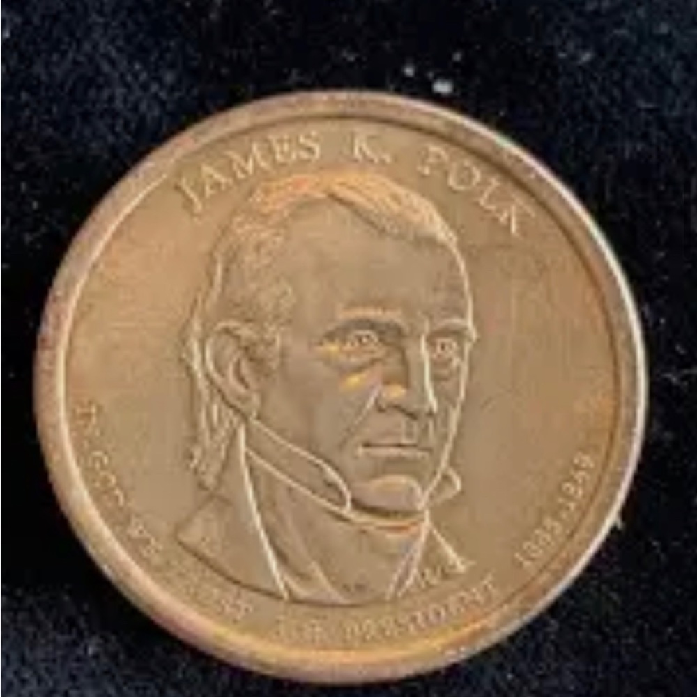 James K. Polk Commemorative Coin
